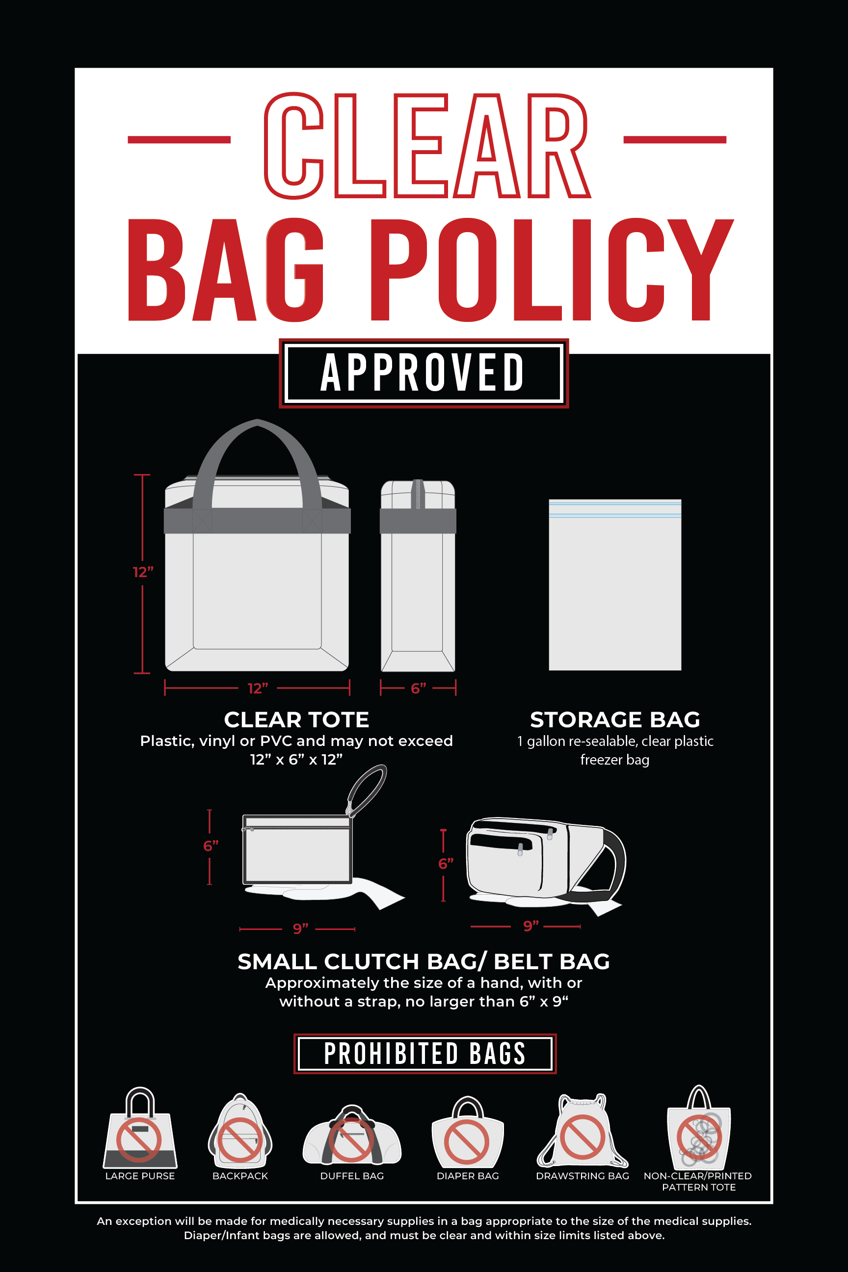 Clear Bag Policy 2